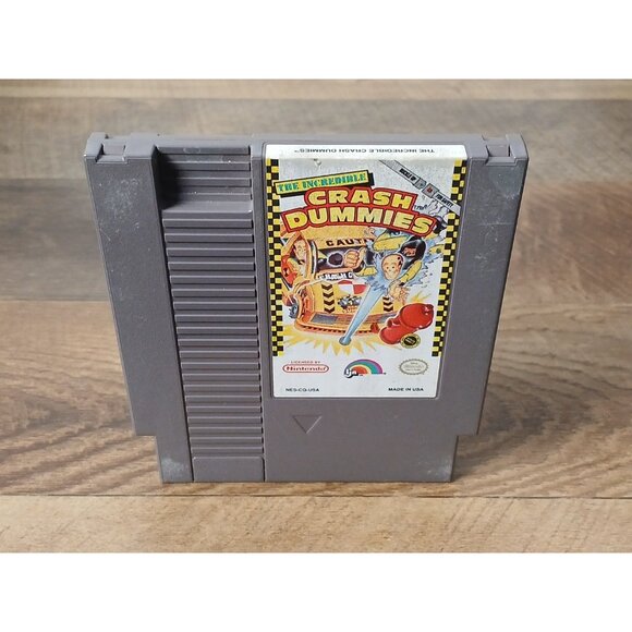 The Incredible Crash Dummies (Nintendo Entertainment System, 1993) NES Tested - Picture 1 of 2